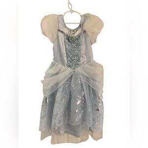 Disney store Cinderella Costume Dress Princess SZ  7/8 Girls